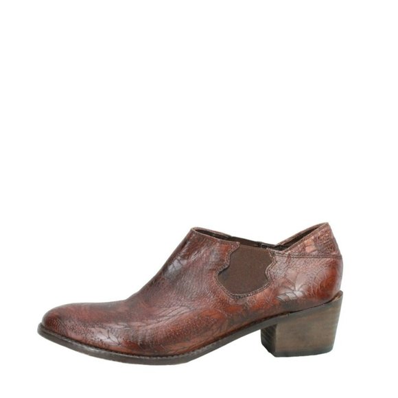 Wolverine Other - Wolverine Brown Leather Slip On Almond Toe Chelsea Ankle Boots Size 11